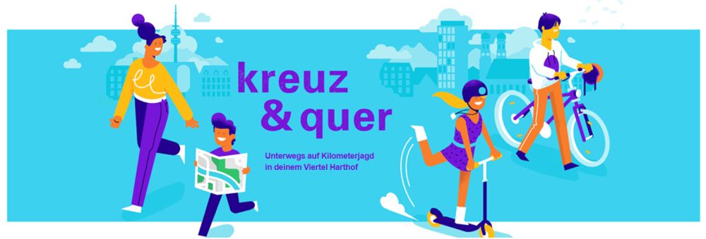 Kreuz und Quer – Das Geh- und Bewegungsspiel in München